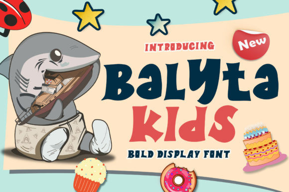 Balyta Kids: A Playful Display Font for Modern Web Design Projects