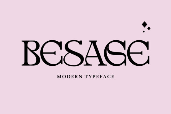 Besage: A Bold Display Font for Impactful Marketing Designs