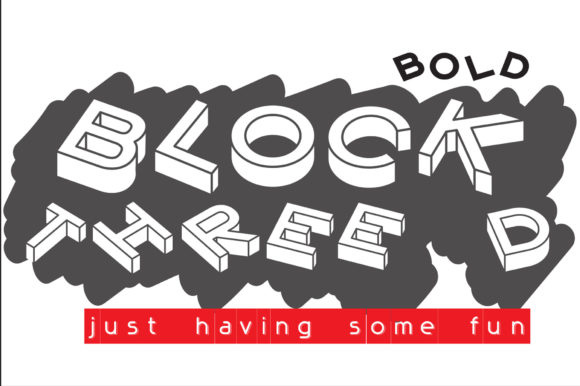Block3D Bold: A Modern Display Font for Editorial Design and Digital Publishing
