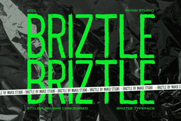 Briztle Font: A Stylish Display Typeface for Modern Web Design