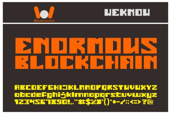 Enormous: A Bold Display Font That Commands Attention