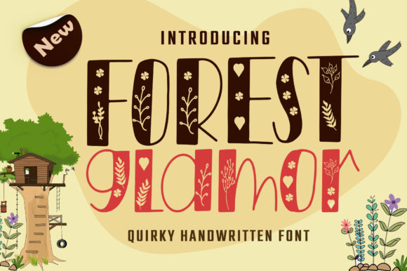 Forest Glamor: The Display Font That Turns Campaigns Into Visual Magic