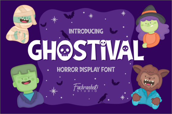 Ghostival: The Spooky Display Font That Elevates Your Halloween Campaigns