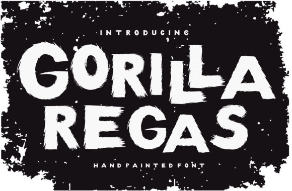 Gorilla Regas: A Bold Display Font for Modern Web Design