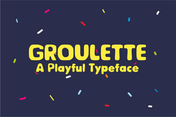 Groulette: The Playful Typeface for Scroll-Stopping Digital Design