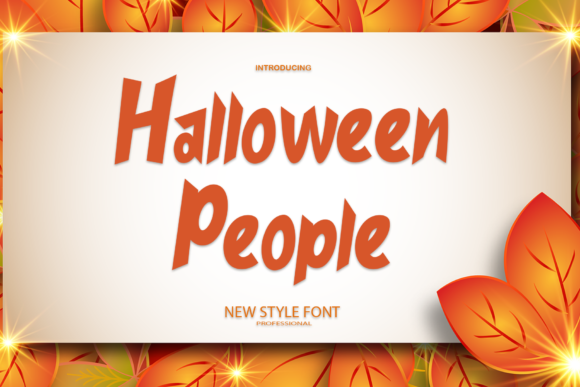 Halloween People: The Display Font That Turns Campaigns Into Visual Stories