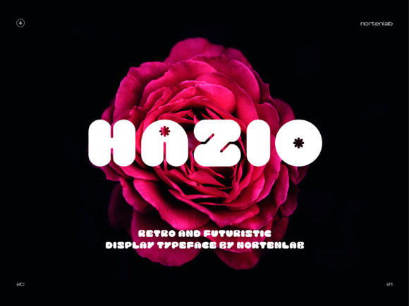Hazio: A Modern Retro Typeface for Stronger Campaign Visuals