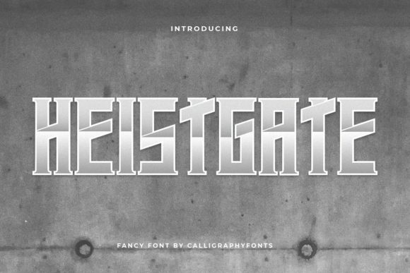 Heistgate: How a Bold Display Font Transformed My Small Business Branding