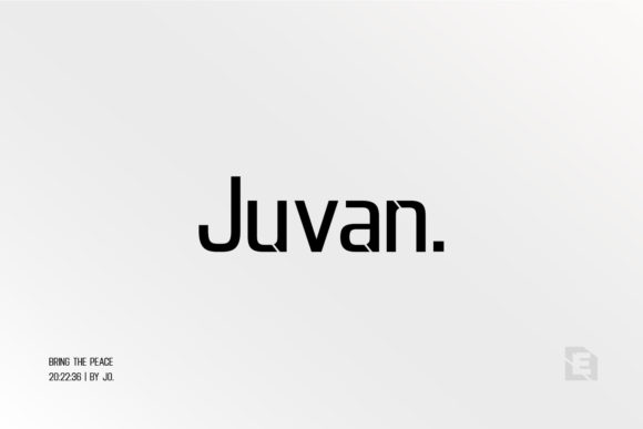 Juvan Typeface: Elevating Editorial Design with Modern Display Typography