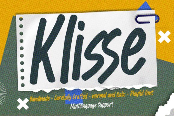 Klisse: The Playful Display Font That Elevates Campaign Typography