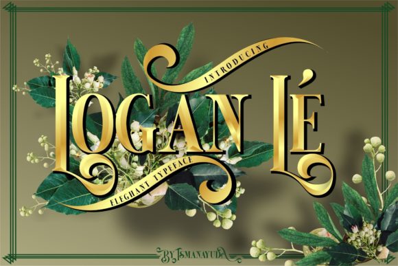 Logan Le: A Modern Display Font for Crafters and Product Designers