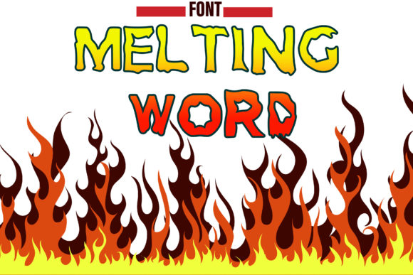 Melting Word: A Distinctive Display Font for Editorial Design