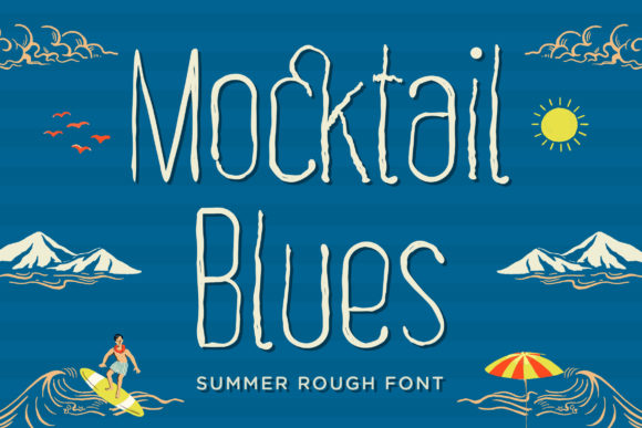 Mocktail Blues: A Designer’s Take on This Sleek Display Font