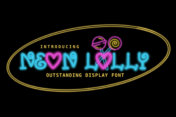Neon Lolly Font: Adding Playful Energy to Web Design Projects