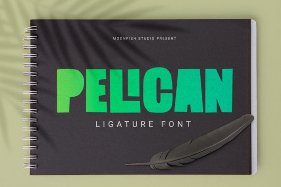 Pelican: A Modern Display Font for Bold Editorial Design