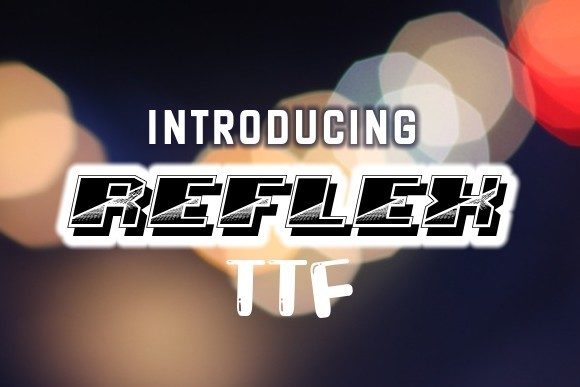 Reflex: A Sharp Display Font for Makers and Creative Sellers