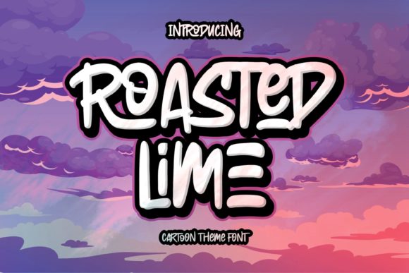 Roasted Lime: A Bold Display Font for High-Impact Marketing Visuals
