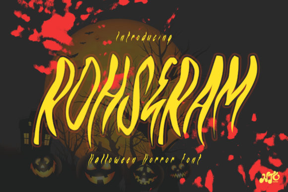 Rohseram: A Wavy Display Font That Elevates Small Business Branding