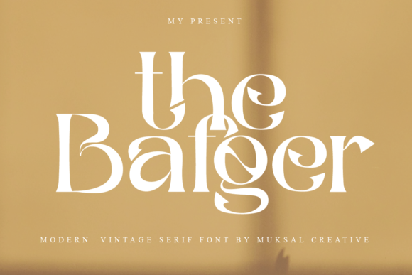 The Bafger: A Display Font That Elevates Small Business Branding