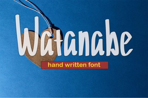 Watanabe: A Fresh Display Font for Modern Editorial Design