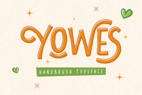 Yowes: A Playful Display Font That Elevates Your Business Branding
